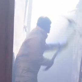 Un incendio destruye el mercado de Delmas de Puerto Príncipe (Haití)