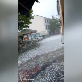 Trece comunidades en alerta por lluvias intensas y granizo