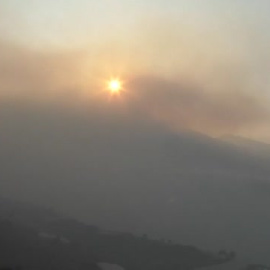 El incendio de La Palma afecta a la calidad del aire