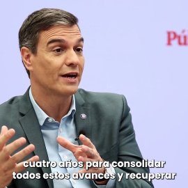 Pedro Sánchez: "El desafío que tenemos las izquierdas es persuadir a la ciudadanía"