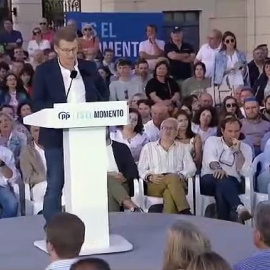 Nuevo lapsus de Feijóo: coloca Huelva en el Mediterráneo