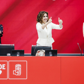 María Jesús Montero, optimista tras el resultado electoral: "Sin contar con Junts, hay una mayoría que suma más que el PP y Vox"