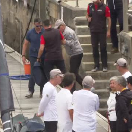 El rey Juan Carlos sale a navegar