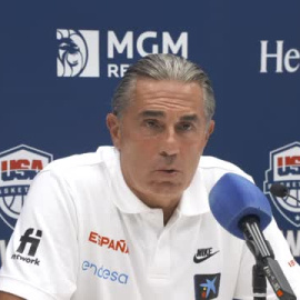 Scariolo: "Hay que mejorar mucho, pero sorprende el nivel de competitividad del equipo"