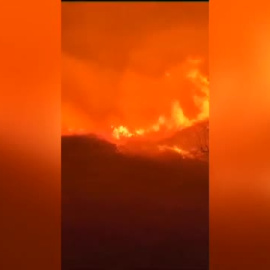 La situación mejora en el incendio de Tenerife aunque todavía preocupa