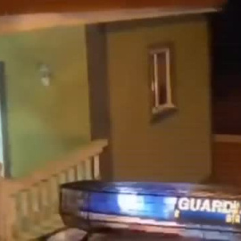 La Guardia Civil vigila los domicilios desalojados por el incendio de Tenerife