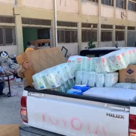 Libia comienza a distribuir las miles de toneladas de ayuda humanitaria procedentes de 16 países