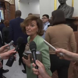 Carmen Calvo tacha de "detestables" las declaraciones de Alfonso Guerra sobre Yolanda Díaz