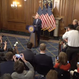 La Cámara de Representantes de EEUU destituye a su presidente en una votación histórica