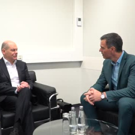 Sánchez se reúne en Berlín con su homólogo alemán Olaf Scholz