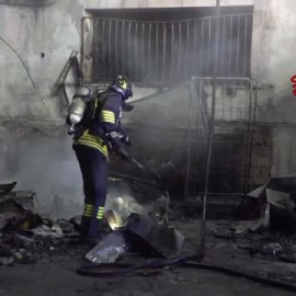 Fallecen cuatro personas tras el incendio de un hospital en Tívoli, a las afueras de Roma