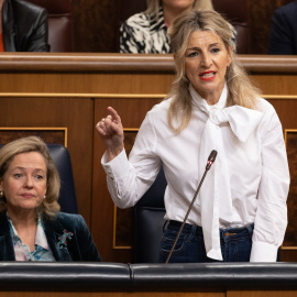 Yolanda Díaz responde al PP después de que use la crisis con Podemos para atacar al Gobierno