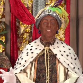 Un Baltasar blanco pintado de negro en 2024: el 'blackface' de Chamartín, en Madrid, desata la polémica