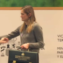 Teresa Ribera entrega la cartera a la nueva ministra de Transición Ecológica