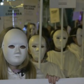 Miles de personas marchan este 25N marcado por los últimos crímenes machistas en España