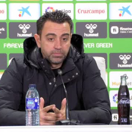Xavi: "Los números son extraordinarios, pero hay que seguir"