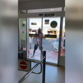Pánico en un supermercado de Almería