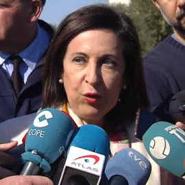 Margarita Robles sobre los tanques a Ucrania: "Estamos preparando material para una guerra en la que hay un enemigo, Rusia"