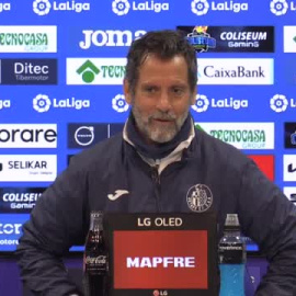 Quique Sánchez Flores: "Me gustaría que se contara por qué aquí ha habido jugadores que no han podido jugar y ha habido jugadores que no han querido jugar"