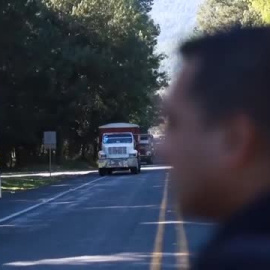 Agentes escoltan el peligroso viaje de los aguacates mexicanos hacia EEUU