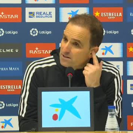 Arrasate: "Dentro del partido que se ha visto, el empate es lo más justo"