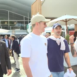 Lewandowski y Eric García no se pierden el Conde de Godó 