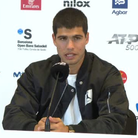 Alcaraz jugará la final del Conde de Godó contra Tsitsipas: "No tengo miedo"