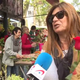 Sant Jordi bate récord de venta de libros y rosas