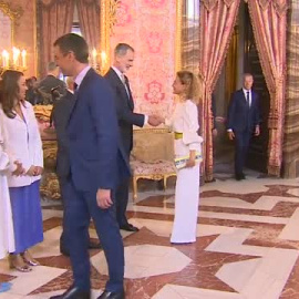 Felipe VI ofrece un almuerzo en honor de Lula  