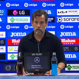 Quique Sánchez Flores: "La frustración es muy grande"