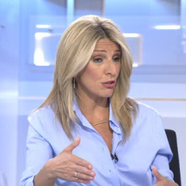 Díaz a Feijóo sobre la reforma laboral: "Todavía mantiene el recurso que interpuso en el Constitucional"