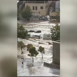 Cinco comunidades están en alerta por lluvias torrenciales