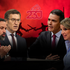 PSOE y Sumar vs. PP y Vox: arranca la campaña que confrontará dos modelos antagónicos para España