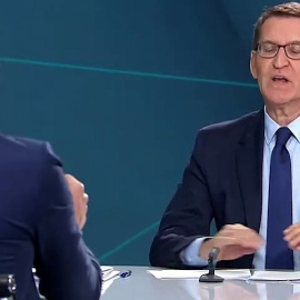 Sánchez, a Feijóo: "Han claudicado ante el machismo"