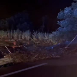 Los Bomberos se movilizan durante la madrugada para paliar los efectos de la DANA en Madrid