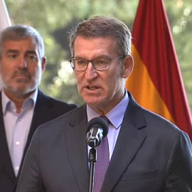 Feijóo: "Yo no puedo aceptar que la democracia española sea igual a una dictadura y que quepa la amnistía"