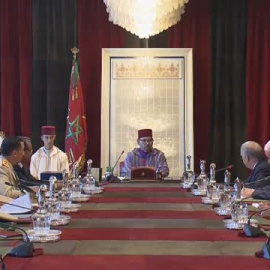 El rey y el príncipe heredero de Marruecos se reúnen con sus consejeros tras el terremoto