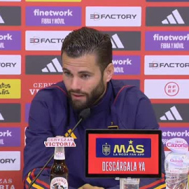 Nacho: "Nunca he tenido ningún problema con Luis Enrique. Que yo sepa deje de venir a la selección por motivos deportivos"  