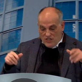 Tebas: "La UEFA es la única que puede dar solución a que no se destruya el fútbol europeo" 