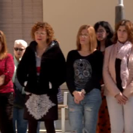 Minuto de silencio por los tres fallecidos en el incendio de Rubí (Barcelona)