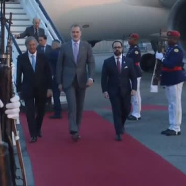 El Rey aterriza en República Dominicana   