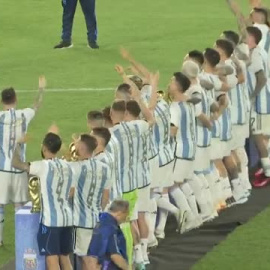 Argentina se da un baño de felicidad en el Monumental de River y vuelve a celebrar el Mundial
