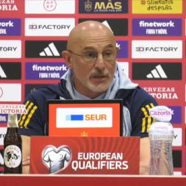 De la Fuente sobre Haaland: "Siento mucho su lesión pero si yo dijera que me gustaría verle en el campo, mentiría"