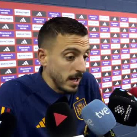 Joselu, tras marcar con la selección: "Ha sido un momento especial y único"
