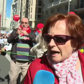 Varios miles de manifestantes protestan de nuevo en Madrid por los recortes en la sanidad pública