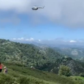 Una decena de heridos en el autobús que subía a Covadonga
