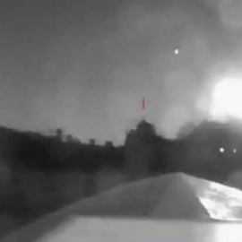 Un dron ucraniano ataca un buque de guerra ruso en el Mar Negro