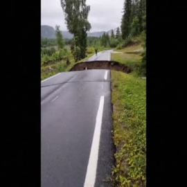 La tormenta Hans causa destrozos en Suecia y Noruega