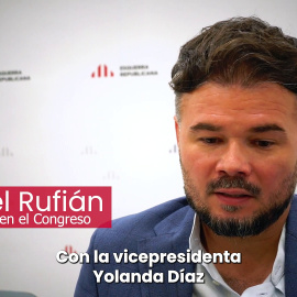 Gabriel Rufián: Sobre Yolanda Díaz