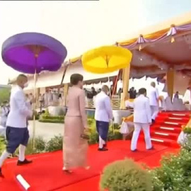 La ceremonia tailandesa del arroz con más de 700 años de antiguedad